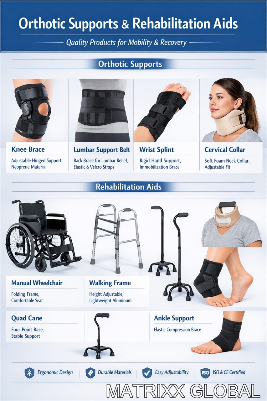 Orthotic supports aid